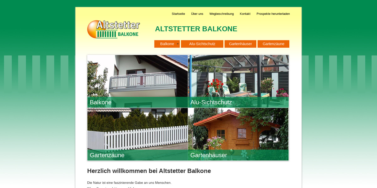 Klaus Altstetter - Altstetter Balkone
